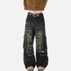 Woodland Relaxed Torn Classic Leg Utility Denim