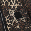 Wild Print Mosaic Denim Jacket