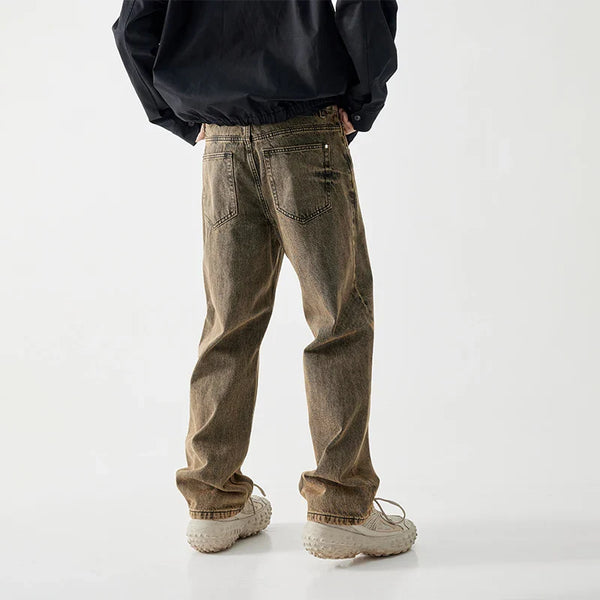 Yellow Classic Rinse Easy Cut Denim alternatif görünüm