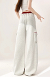 Vintage Bol Kesim Nakışlı Jogger, detay görünüm — Navra Wear