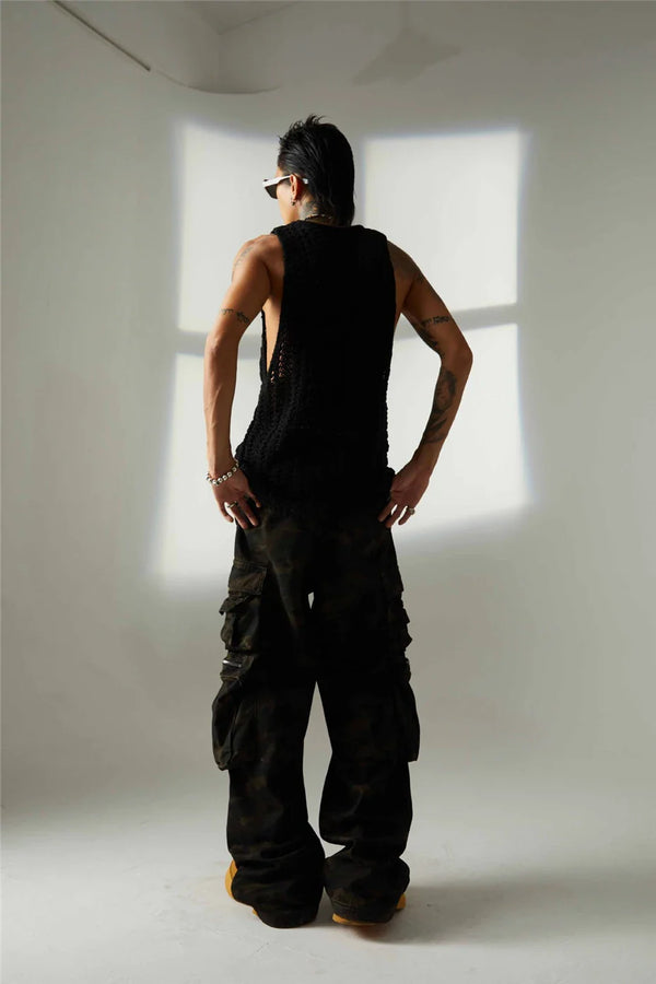 Wardrobe Staple Rugged Camo Utility Denim alternatif görünüm
