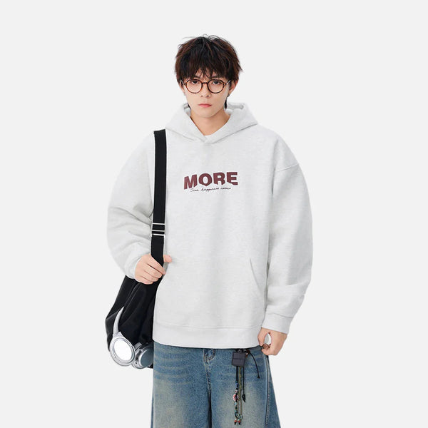 2000s Signature Letter Print Sweatshirt alternatif görünüm
