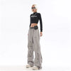 All-American Chic Oversized Pintuck Street Pants