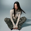 Worn Rib Grunge Sweatshirt