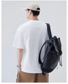 Neck Henley Heavyweight Versatile T-Shirt