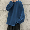 Sade Oversize Uzun Kollu Tişört, önden görünüm — Navra Wear