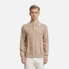 High-End Long Sleeve Stripe Collar-Knit T-Shirt