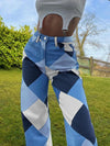 Y2K Wide Leg Pantolon, stil görünüm — Navra Wear