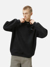 Vintage Nakışlı Sweatshirt, yakın çekim — Navra Wear