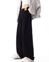 Black Relaxed Women's Bell Leg Denim