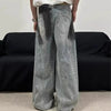 Heritage Metro Torn Classic Wide Denim