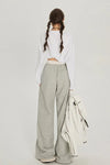 Wide Leg Jogger, detay görünüm — Navra Wear