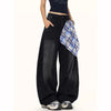 Autumn Metro Blue Woven Pattern Bell Denim