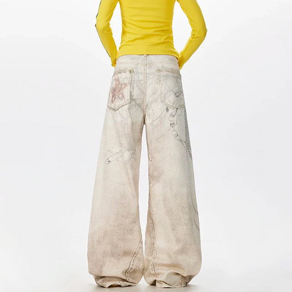 Original Laidback Look Classic Tube Bell Leg Denim alternatif görünüm