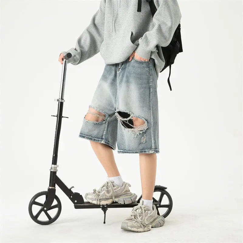 Warm Seoul Denim Shorts