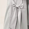 Gray Elastic Cargo Trousers