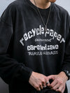 Curated English Stamped Long Sleeve T-Shirt