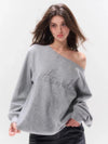 Stone Diamond Off-Shoulder Top