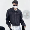 Versatile Seoul Washed Denim Jacket
