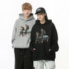 Solid Dog Print Sweatshirt