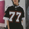 Contrast Freedom-State Style Sport Jersey T-Shirt