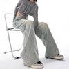 Light Blue Bell Leg Denim