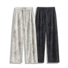 Wide Leg Batik Desenli Jogger, yan görünüm — Navra Wear