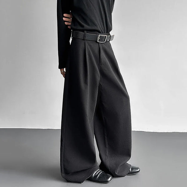 Heavy Fold Loose Trousers alternatif görünüm