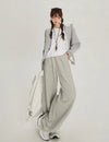 Wide Leg Jogger, arka görünüm — Navra Wear