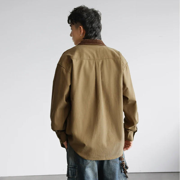 Statement Oversize Casual Long Sleeve Top alternatif görünüm