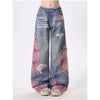 Women Sleek Heritage Torn Hollow Out Tassels Denim