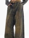 Heritage Relaxed Staple High-Rise Bell Leg Denim