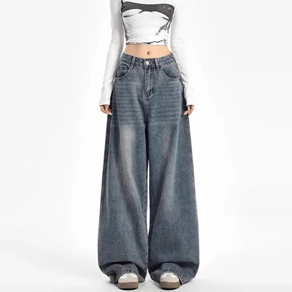 Women Heritage Aesthetic Spring Relaxed Denim
