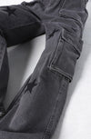 Kadın Y2K Yıldız Baskılı Kargo Pantolon, yakın çekim — Navra Wear