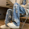 Botanical Bell-Leg Denim