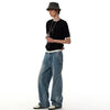 Concrete-Jungle Contrast Color Short Sleeve Weekend T-Shirt