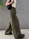 Heritage Army Green Mosaic Relaxed Denim