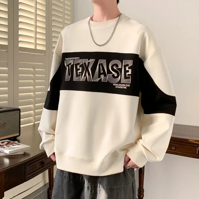 Rainbow Block Script Crewneck