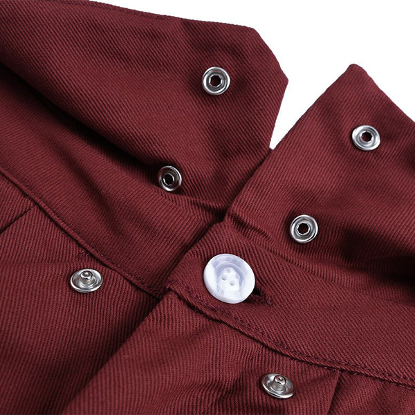 Patch Pocket Fold-Over Waist Field Pants alternatif görünüm