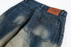 Metro Bold Ombre Dyed Bell Leg Denim