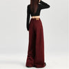 Classic Relaxed Red Emo High-Rise Denim