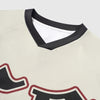 Back-In-Time Relaxed-Cut Letter Illustrated Long T-Shirt