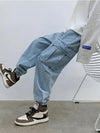 Relaxed Metro Black Denim Utility Denim