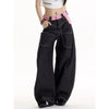 Easy Metro Western Style Plaid Utility Denim