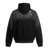 Breathable Edgy Faded Gradient Zip-Up Sweatshirt