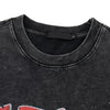 Artwork Time-Worn Black UFO Alien T-Shirt