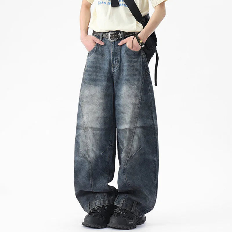 Sleek Weather Fit Rinse Relaxed Bell Leg Denim