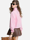 Whiskers Embroidery Relaxed Long Top