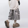 Stylish Faded Chill Fit Cropped Denim Shorts