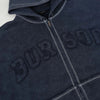 Washed Stitch Soft Zip Hood